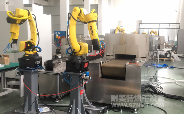 NMT-ZP-108 疫苗玻璃瓶小型預(yù)熱加固化自動裝配線(蘇州?？松?