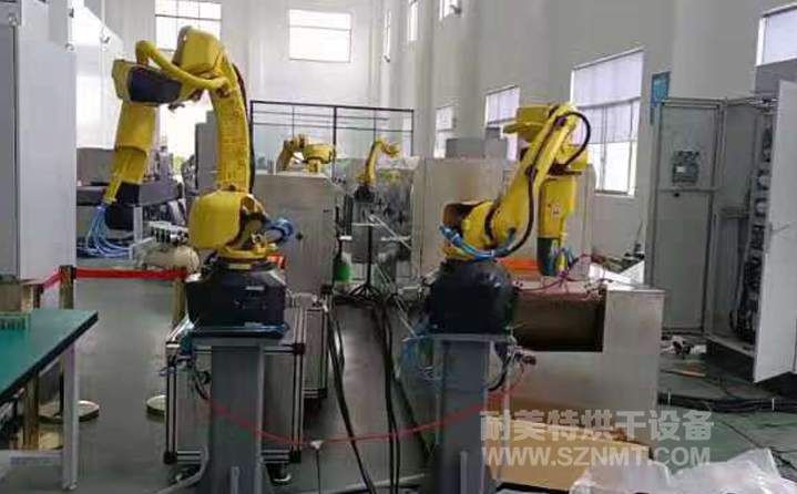 NMT-ZP-108 疫苗玻璃瓶小型預(yù)熱加固化自動裝配線(蘇州?？松?